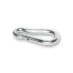 Mosquetón Bombero Hierro Cincado