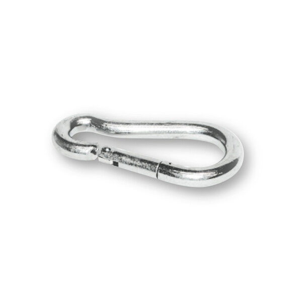 Mosquetón Bombero Hierro Cincado